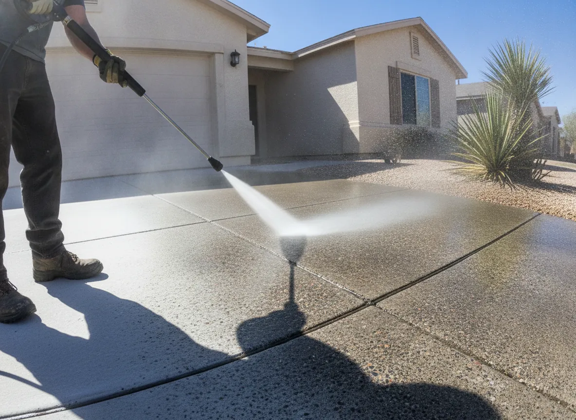 Driveway & Concrete Cleaning - Las Cruces